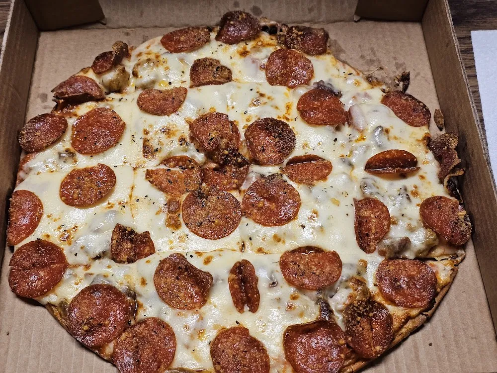 Meat Lovers Pizza with Extra Cheese